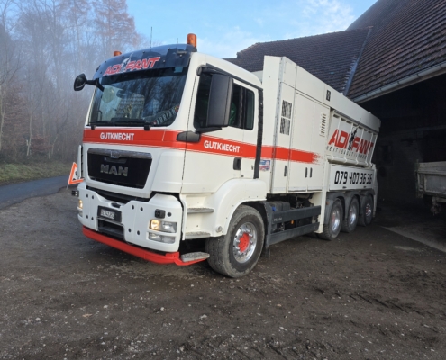 Saugbagger Adifant im Einsatz Saugbagger Adifant im Einsatz